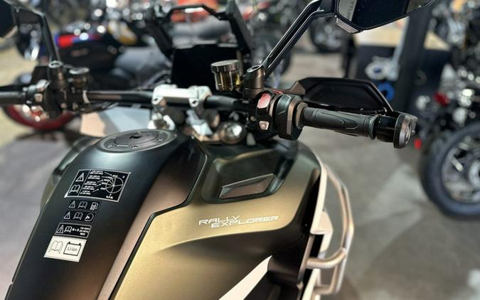 2024 Triumph Tiger 1200 Rally Explorer Matt Khaki Green Rally Explorer