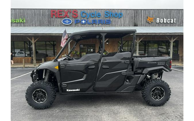 2026 RIDGE® Crew (OPEN CAB) - Metallic Carbon Gray / Super Black - Kawasaki