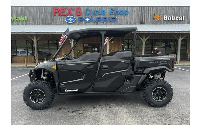 2026 RIDGE® Crew (OPEN CAB) - Metallic Carbon Gray / Super Black - Kawasaki