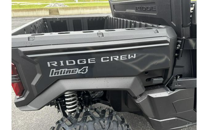 2026 RIDGE® Crew (OPEN CAB) - Metallic Carbon Gray / Super Black - Kawasaki