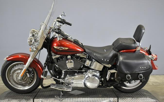 2008 Harley-Davidson Fat Boy Candy Red Sunglo