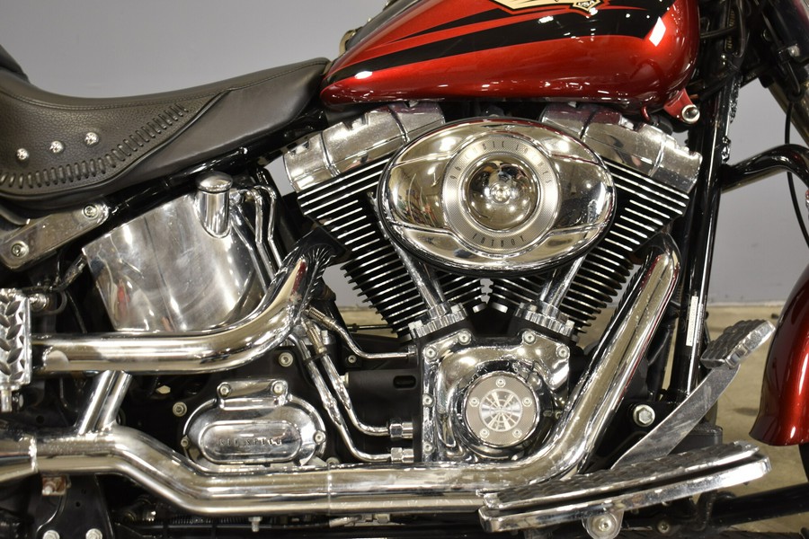 2008 Harley-Davidson Fat Boy Candy Red Sunglo