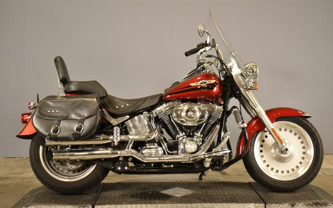 2008 Harley-Davidson Fat Boy Candy Red Sunglo