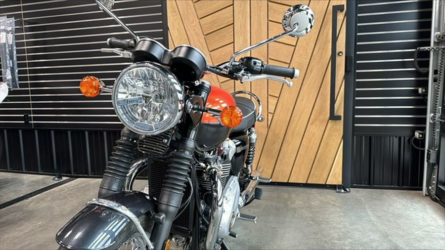 2020 Triumph Bonneville T120 Storm Grey/Baja Orange STORM GRAY BAJA ORANGE