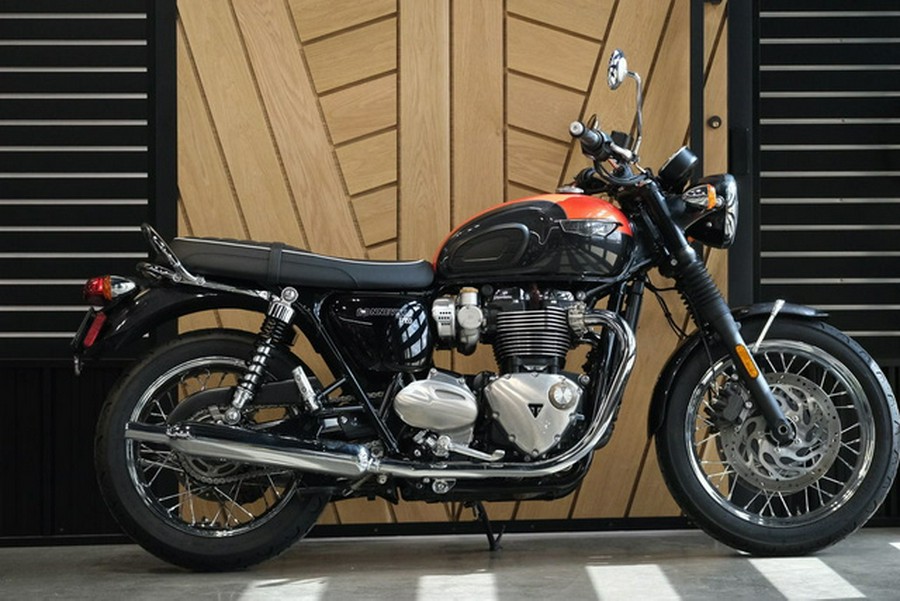 2020 Triumph Bonneville T120 Storm Grey/Baja Orange STORM GRAY BAJA ORANGE