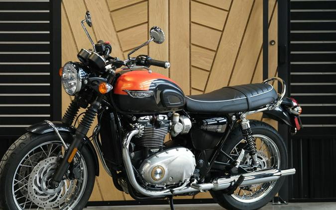 2020 Triumph Bonneville T120 Storm Grey/Baja Orange STORM GRAY BAJA ORANGE