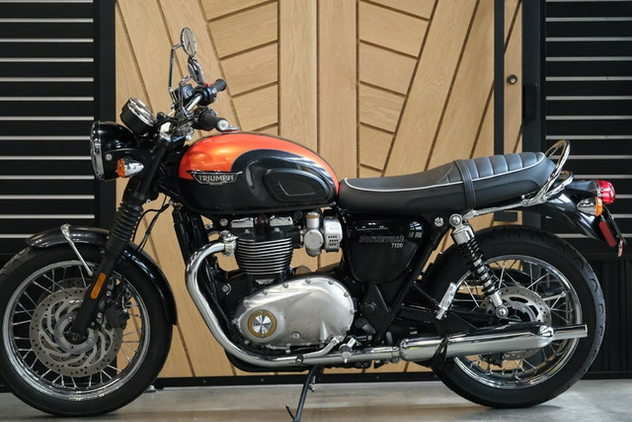 2020 Triumph Bonneville T120 Storm Grey/Baja Orange STORM GRAY BAJA ORANGE