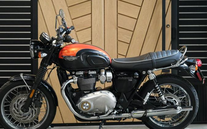 2020 Triumph Bonneville T120 Storm Grey/Baja Orange STORM GRAY BAJA ORANGE