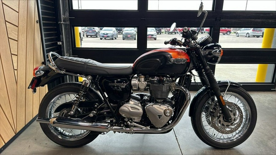 2020 Triumph Bonneville T120 Storm Grey/Baja Orange STORM GRAY BAJA ORANGE