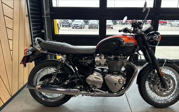 2020 Triumph Bonneville T120 Storm Grey/Baja Orange STORM GRAY BAJA ORANGE