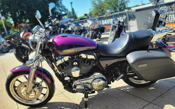 2016 Harley-Davidson SuperLow 1200T Custom Colour Purple Fire/Blackberry Smo