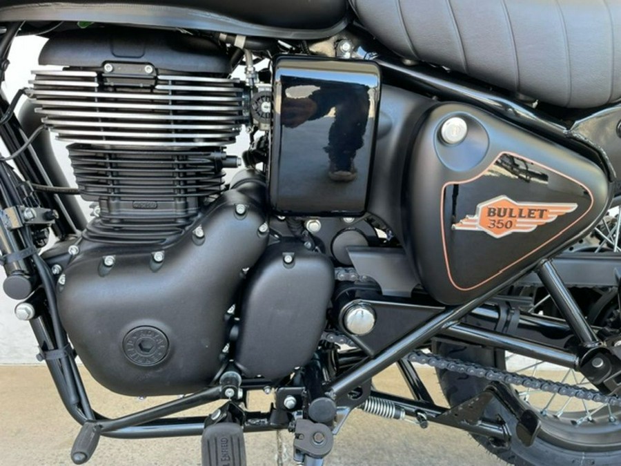 2024 Royal Enfield Bullet 350 Black Gold