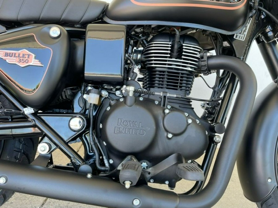 2024 Royal Enfield Bullet 350 Black Gold