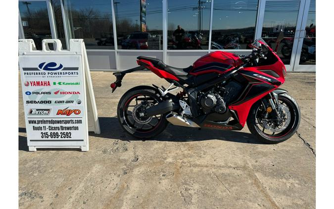 2024 Honda CBR 650R ABS Grand Prix Red