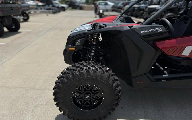 2025 Can-Am® Maverick X3 MAX DS Turbo RR Fiery Red & Hyper Silver