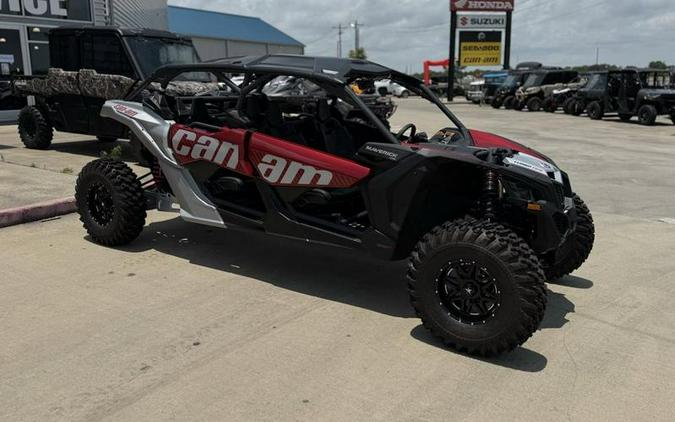 2025 Can-Am® Maverick X3 MAX DS Turbo RR Fiery Red & Hyper Silver
