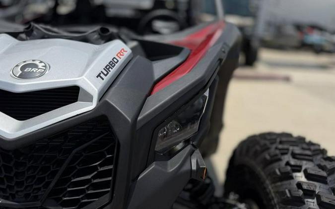 2025 Can-Am® Maverick X3 MAX DS Turbo RR Fiery Red & Hyper Silver