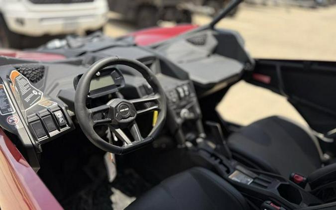 2025 Can-Am® Maverick X3 MAX DS Turbo RR Fiery Red & Hyper Silver