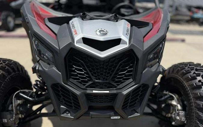 2025 Can-Am® Maverick X3 MAX DS Turbo RR Fiery Red & Hyper Silver