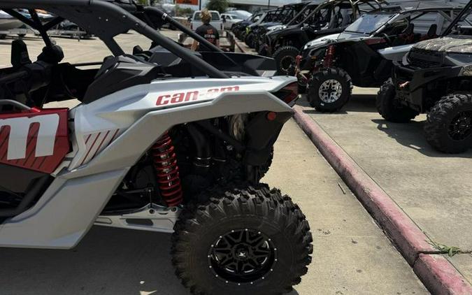 2025 Can-Am® Maverick X3 MAX DS Turbo RR Fiery Red & Hyper Silver