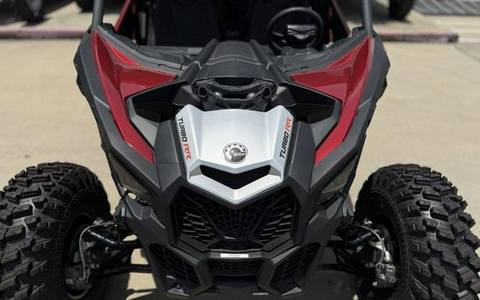 2025 Can-Am® Maverick X3 MAX DS Turbo RR Fiery Red & Hyper Silver