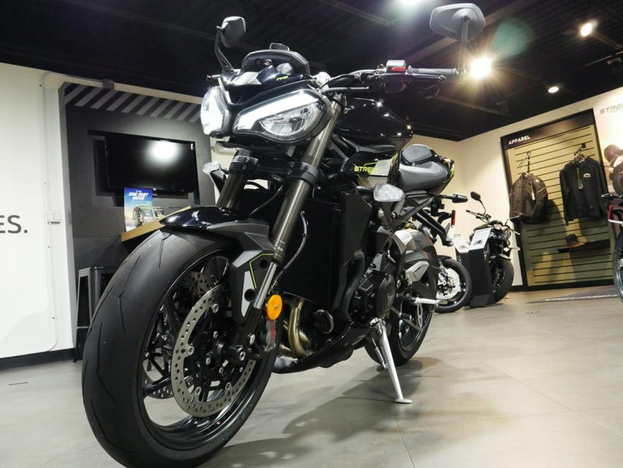 2025 Triumph Street Triple 765 RS Phantom Black