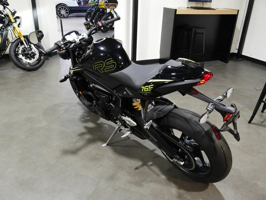 2025 Triumph Street Triple 765 RS Phantom Black