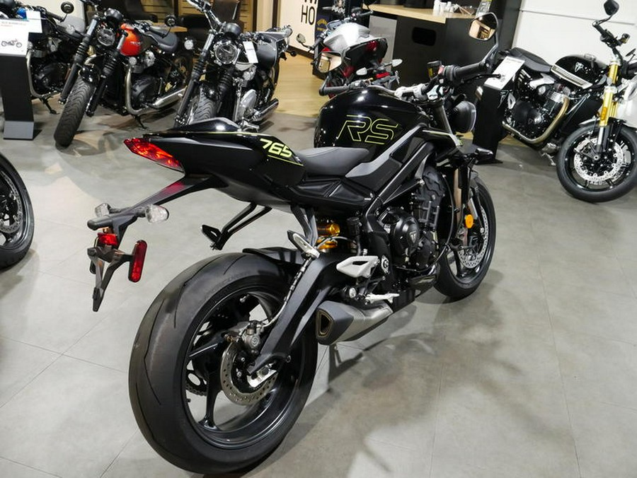 2025 Triumph Street Triple 765 RS Phantom Black