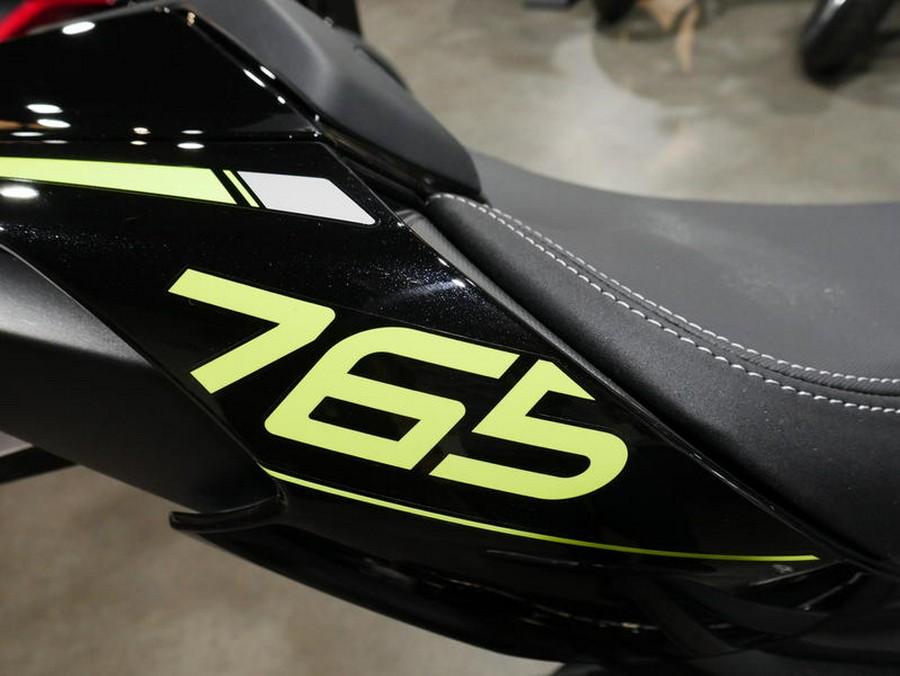 2025 Triumph Street Triple 765 RS Phantom Black