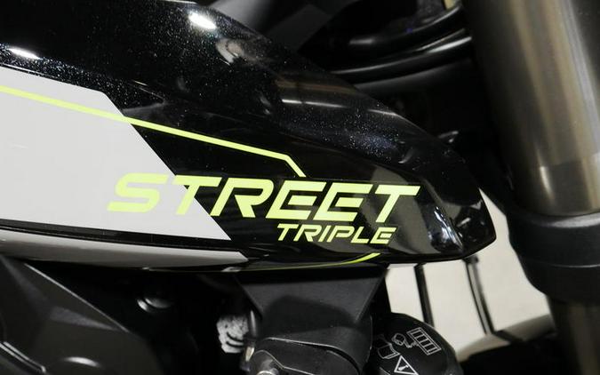 2025 Triumph Street Triple 765 RS Phantom Black