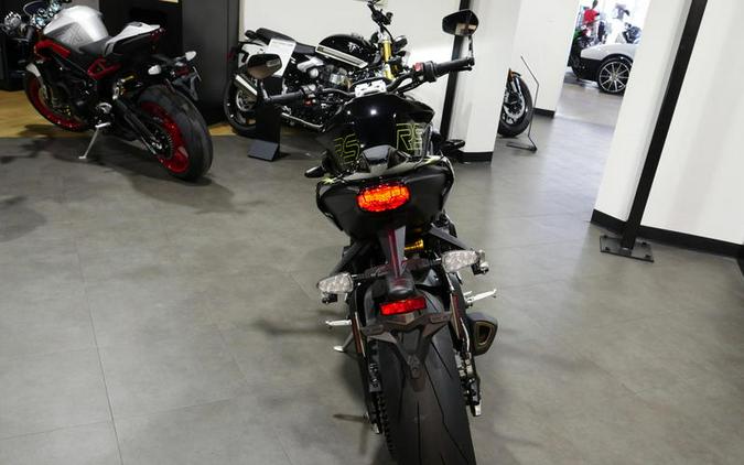 2025 Triumph Street Triple 765 RS Phantom Black