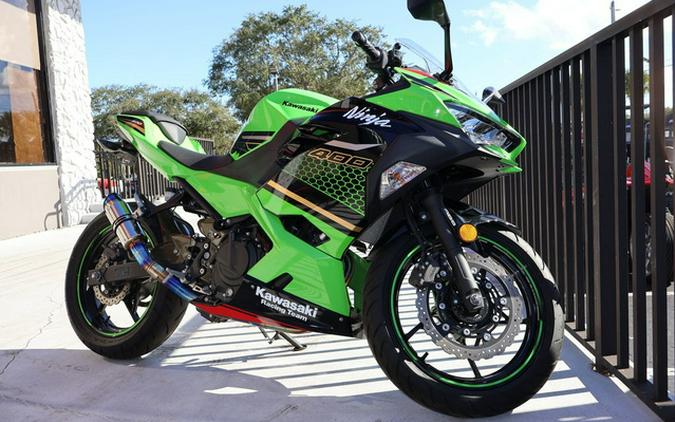 2020 Kawasaki Ninja 400 ABS KRT Edition ABS Pearl Blizzard White