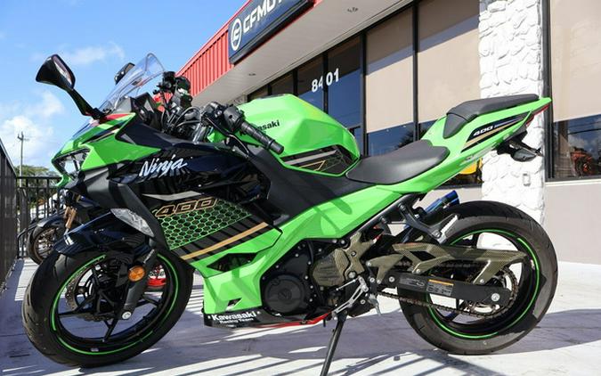 2020 Kawasaki Ninja 400 ABS KRT Edition ABS Pearl Blizzard White