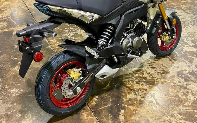 2026 Kawasaki Z125 PRO Cypher Camo Beige