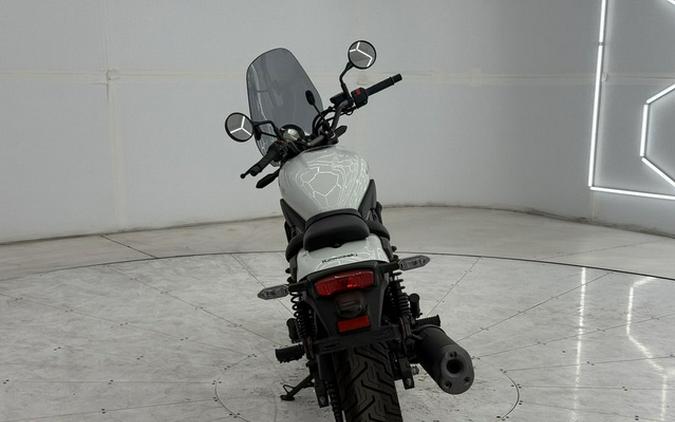 2024 Kawasaki Eliminator Pearl Robotic White Pearl Storm Gray
