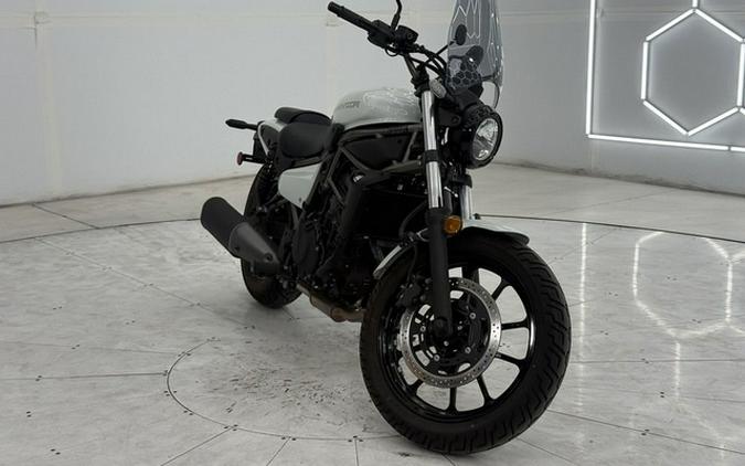 2024 Kawasaki Eliminator Pearl Robotic White Pearl Storm Gray