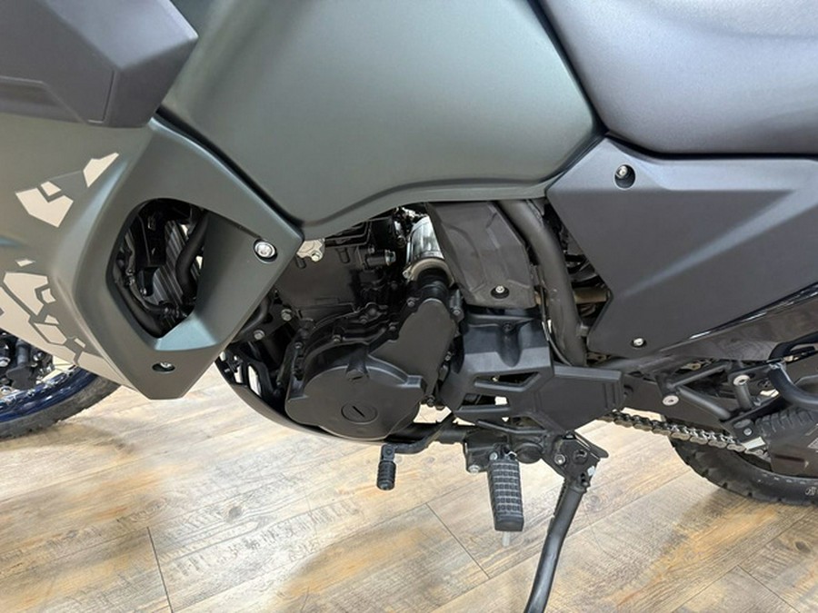 2025 Kawasaki KLR 650 S Metallic Matte Old School Green