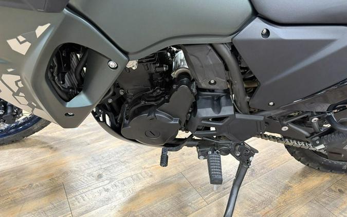 2025 Kawasaki KLR 650 S Metallic Matte Old School Green