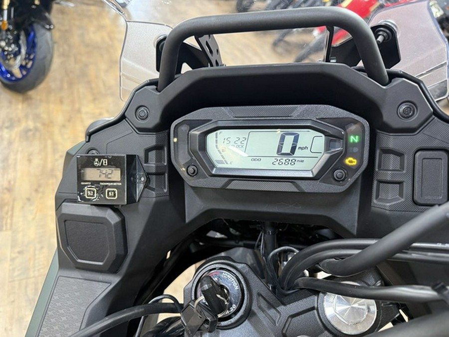 2025 Kawasaki KLR 650 S Metallic Matte Old School Green