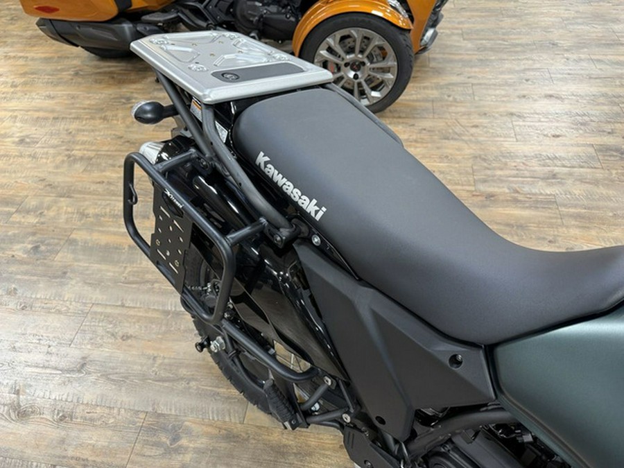 2025 Kawasaki KLR 650 S Metallic Matte Old School Green