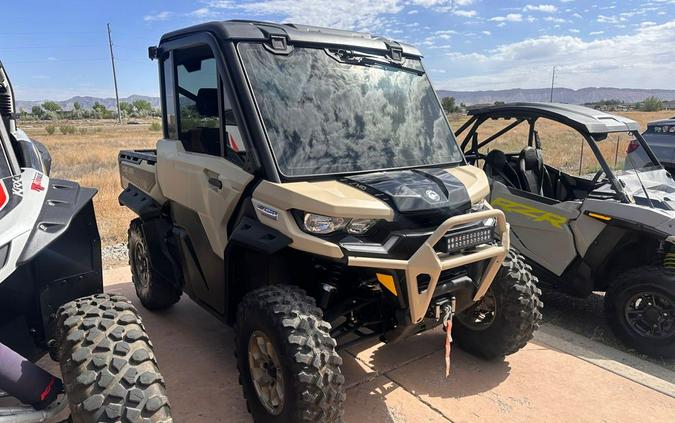 2023 Can-Am Defender Limited HD10 Tan/Black - Demo Unit