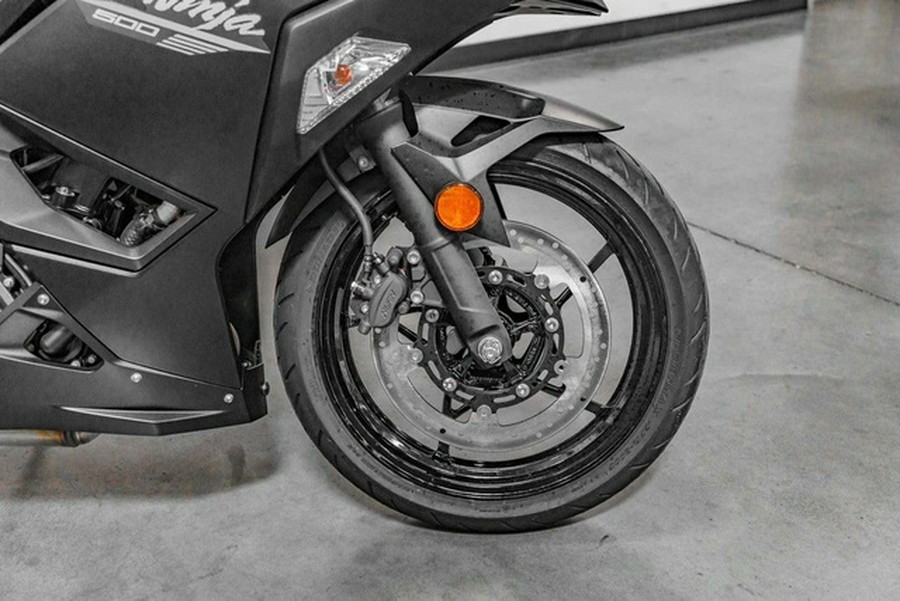 2026 Kawasaki Ninja 500 ABS Metallic Flat Spark Black