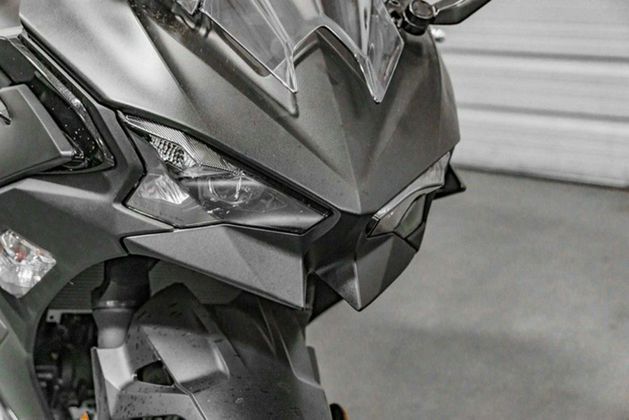 2026 Kawasaki Ninja 500 ABS Metallic Flat Spark Black