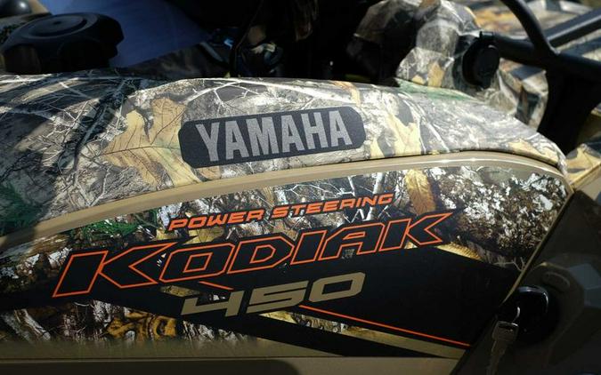 New 2024 YAMAHA KODIAK 450 EPS FALL BEIGE W REALTREE EDGE