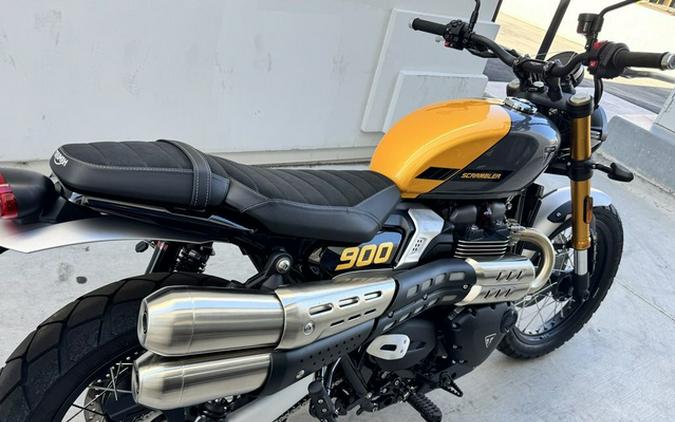 2026 Triumph Scrambler 900 Mineral Grey