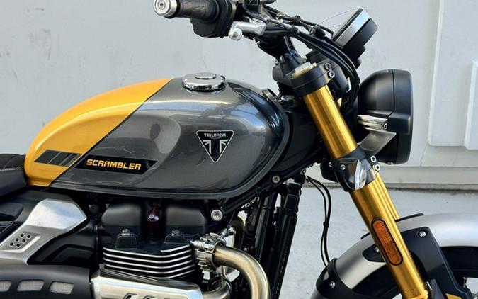2026 Triumph Scrambler 900 Mineral Grey