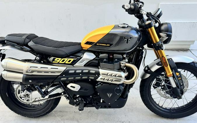 2026 Triumph Scrambler 900 Mineral Grey