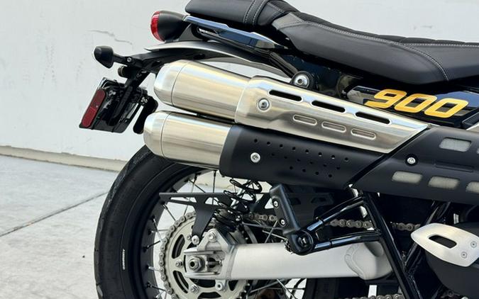 2026 Triumph Scrambler 900 Mineral Grey