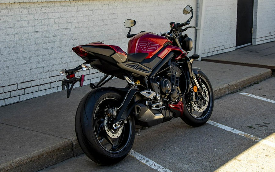 2024 Triumph Street Triple 765 RS Carnival Red