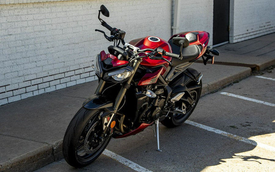 2024 Triumph Street Triple 765 RS Carnival Red